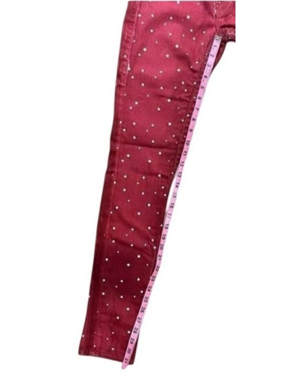 True Religion Maroon Red Embellished Jeans Vintage - Picture 11 of 14